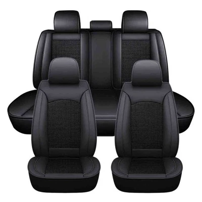For Toyota for Camry 5 Seat Full Set Car Seat Cover Leather Front Rear Cushion Foto 1 de 4
