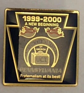 UCT Pin United Commercial Travelers Vintage Pennsylvania - Picture 1 of 4