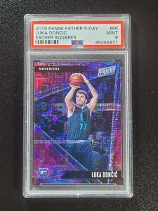 2019 Panini Father's Day RC Luka Doncic  Rookie /10 PSA 9 - Picture 1 of 5