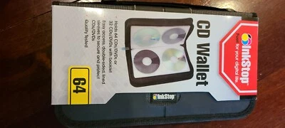 CD/DVD Storage Wallet - 64 ct. Black NIB - Image 1 of 2