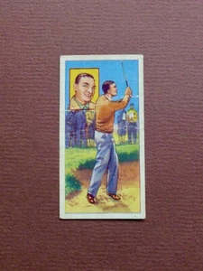 1959 Top Flight - Stars - BEN HOGAN - Golf - #15 - Rookie Card - *Poor Condition - Picture 1 of 6
