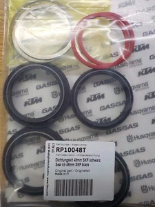 Husqvarna KTM OEM Kit de sellado de horquilla de motocicleta 48 mm NUEVO RP10048T - Imagen 1 de 1