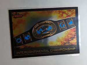 2008 Topps WWE Slam - Intercontinental Championship - FOIL - LP - Foto 1 di 1