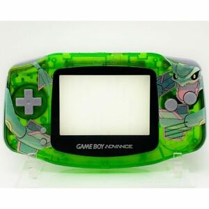 Pokemon Rayquaza GBA complete handheld housing shell Game boy backlit ips lcd