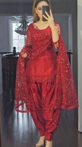 Dress Fox Georgette party wear Bollywood designer Salwar kameez Indian SALWAR