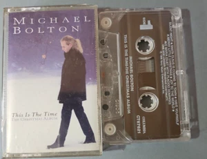 This Is the Time: The Christmas Album by Michael Bolton Cassette (Columbia) 1996 - Picture 1 of 1