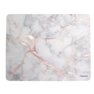 Insten Reflective Marble Design Mouse Pad - Anti-Slip Mat for Wired/Wireless - Picture 1 of 9