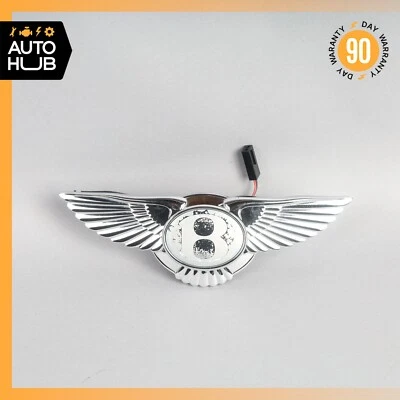 07-12 Bentley Continental GT GTC Trunk Lid Unlock Release Handle Emblem OEM - Image 1 of 4