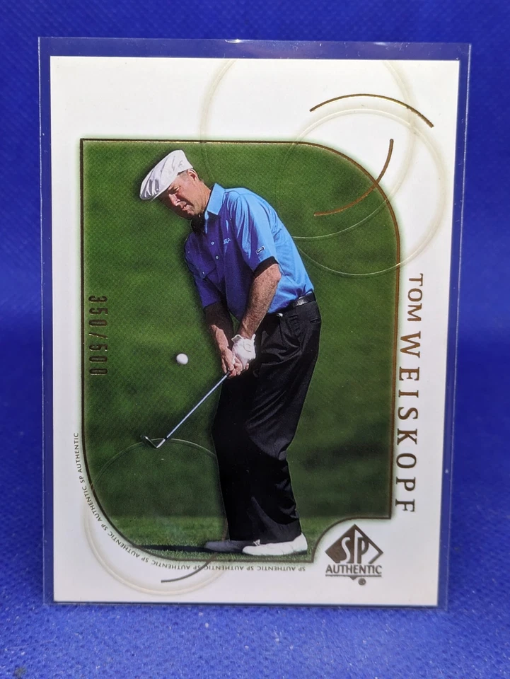 2001 SP Authentic Golf GOLD PARALLEL /500 -- COMPLETE YOUR SET -- YOU PICK - Image 1 of 1