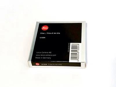 Brand New Leica E46 46mm UV UVa Protection Filter Black Protector Germany 13004 - Image 1 of 2