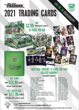 2021 NRL Traders Parallel Card Singles