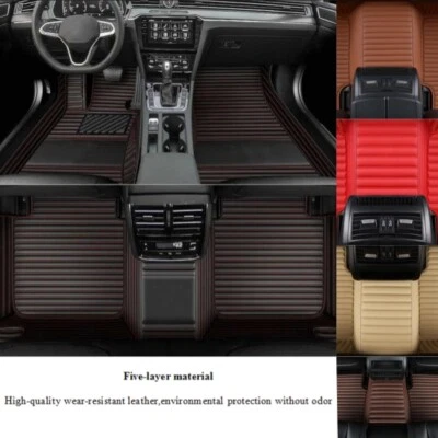 Alfombrillas impermeables para coche Volkswagen Passat revestimientos automáticos alfombras delanteras traseras Foto 1 de 4