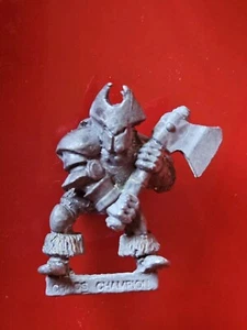 1987 Chaos Warrior 0204 07 CH3 Vostnar Axelord Citadel Champion Warhammer Axe Gw - Imagen 1 de 1