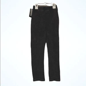 Art Class Thermal Black Acid Wash Kids Children Jogger Sweatpants Pants 5T NEW - Picture 1 of 5