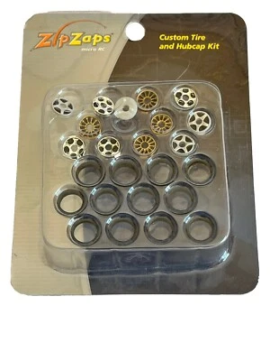 Nuevo kit de neumático y tapacubos personalizados ZipZaps Radio Shack 2002 Foto 1 de 2