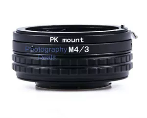 25-40mm Adjustable Focus Helicoid Macro Tube for Pentax PK Lens to Micro 4/3 M43 - Picture 1 of 5