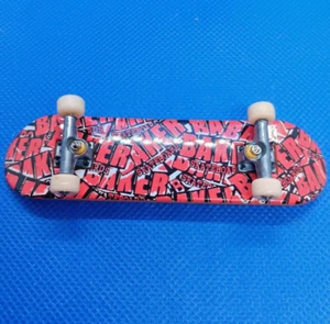 Tech Deck Baker Logo Spam Red 2000s Era Vintage Rare Finger Board Complete Plan B - Bild 1 von 6