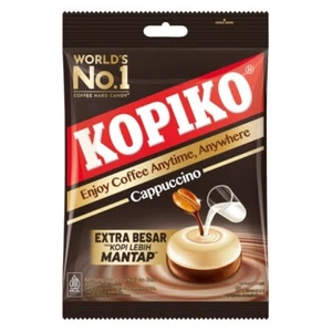 KOPIKO Caffè Candy Zak EXTRA BIG Aroma Cappuccino Contiene 30 pz x 3,5 g - Foto 1 di 1