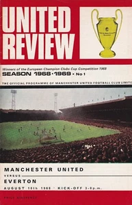 MANCHESTER UNITED HOME PROGRAMMES 1968-1969 ~ YOU CHOOSE OPPONENTS FREE POSTAGE - Picture 1 of 81
