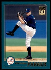 2001 TOPPS TRADED & ROOKIES CHRISTIAN PARKER NEW YORK YANKEES #T79