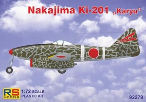 Nakajima Ki-201 "Karyu" (Japanese Me 262)  (1/72 model kit, RS 92279) - Picture 1 of 4