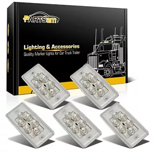Partsam 5pcs Replacement for Freightliner Century/Columbia Cab Lights 6 LED A... - Picture 1 of 8