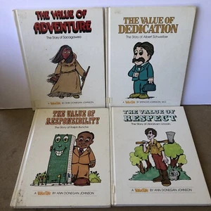 Value Tales Vintage Children's Book Lot of 4 Home Schooling Good See Photos - Picture 1 of 24