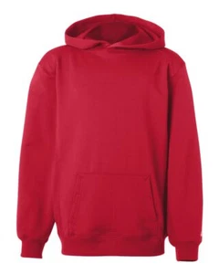 Badger 2454 Youth Performance Fleece Hooded Sweatshirt - Picture 1 of 19