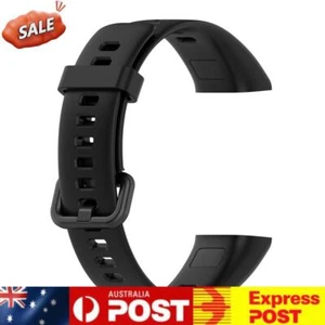 Soft Silicone Strap Wristband Band for Band 4/Honor Band 5i (Black) Hot - Zdjęcie 1 z 8