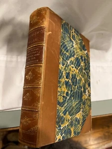 1888 leatherbound fine binding John Ruskin Lectures on Art the Two Paths - Picture 1 of 3