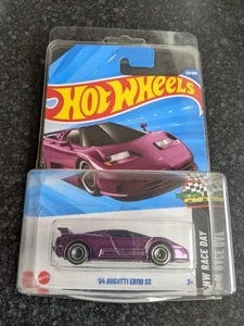 2025 Hot Wheels Bugatti EB110 Super Treasure Hunt - Picture 1 of 4