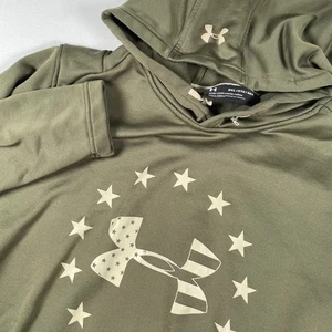 Under Armour Pullover Hoodie Stars & Stripes Fitted 3XL - Picture 1 of 6