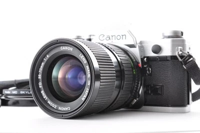 Canon AE-1 Silver / Canon Zoom Lens FD 35-70mm f/4 Exc+ SLR from Japan Y1680 - Image 1 of 4