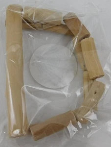 Artminds Boardwalk Craft Driftwood Letters Letter D New - Picture 1 of 3