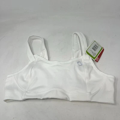 Moving Comfort Fiona бюстгальтер ударопрочный белый размер 32B новый с Ярлыками - Изображение 1 из 4