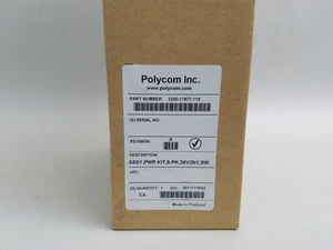 New Polycom 2215-17877-119 Universal Power Supply Kit 24V- EL-203 - Picture 1 of 3