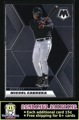 Mosaico Panini 2021 #117 Miguel Cabrera Tigres de Detroit Foto 1 de 2