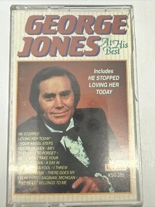 At His Best by George Jones Cassette, 1988 - Picture 1 of 8