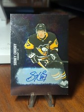 2021-22 Skybox Metal Universe Silver Auto Sidney Crosby #100 Auto
