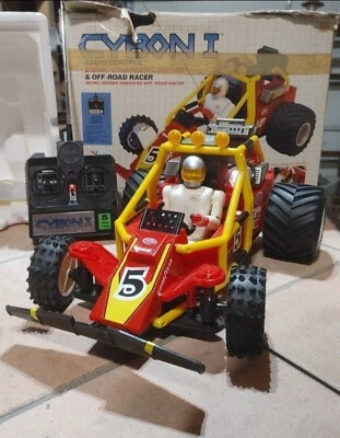 Vintage 1987 Galoob Cybon 1 Radio Control 18" Bionic Cybernetic Driver Off Road - Image 1 of 4