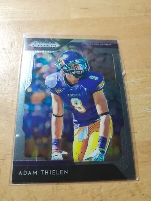 2019 Panini Prizm Draft Picks Minnesota State University Mavericks Adam Thielen - Image 1 of 2