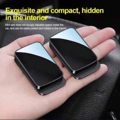 2x Car Seatbelt Magnetic Limiter Holder Stopper Fixed Clip Buckle Anti-collision - Image 1 of 4