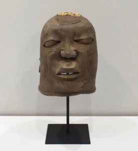 Máscara africana Makonde máscara de casco Tanzania - Imagen 1 de 4