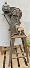 Perkins Junior Bench Top Small OBI Stamping Punch Press 1 PH With Stand NICE!!!