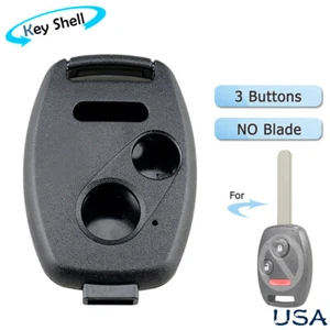 For 2006 2007 2008 2009 2010 2011 2012 2013 Honda Ridgeline Key Fob Shell Case - Picture 1 of 6