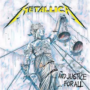 Metallica Framed Canvas Print Justice For All 40 x 40 cm DC95985C - Picture 1 of 1