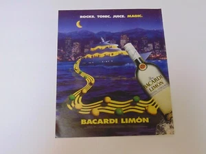 2000 BACARDI LIMO'N CITRUS RUM Printanzeige - Bild 1 von 1
