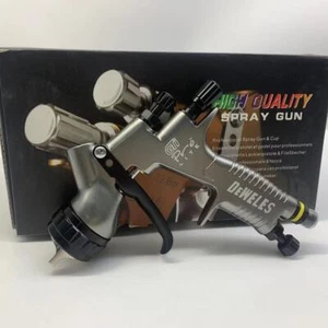Grey Air Spray Gun TE20 1.3MM Nozzle 600ML CUP HVLP Paint Tool for Devilbiss - Foto 1 di 6