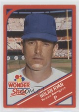1990 Wonder Bread Stars Food Issue Nolan Ryan #16 HOF
