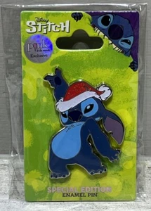 Disney Lilo And Stitch Santa Stitch Special Edition 300 Pin Pink a la Mode - Picture 1 of 3